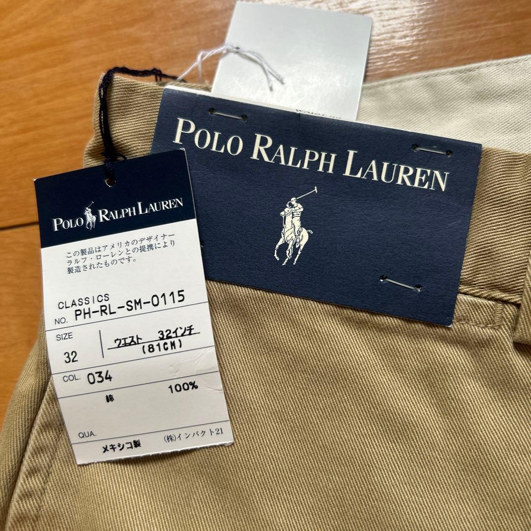 Polo Ralph Lauren ポロチノショーツデットストック メキシコ製