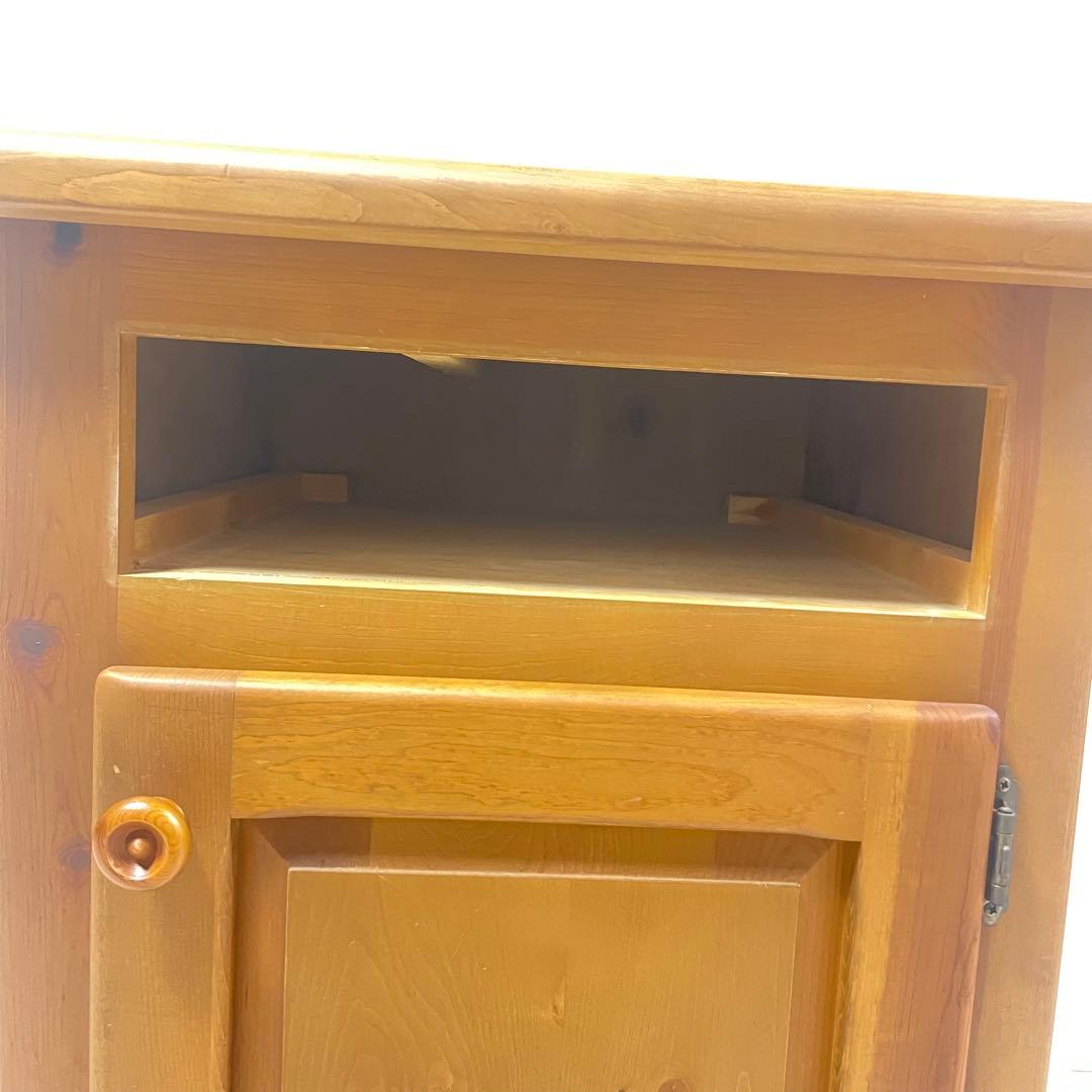 ◯PROVENCE プロヴァンス 木製サイドテーブル 引き出し付き