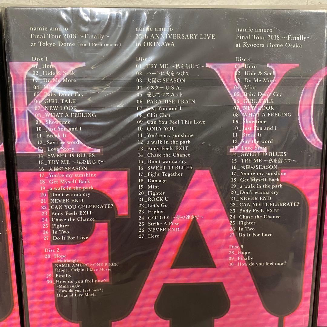 新品未開封 安室奈美恵 Final Tour 2018-Finally-DVD