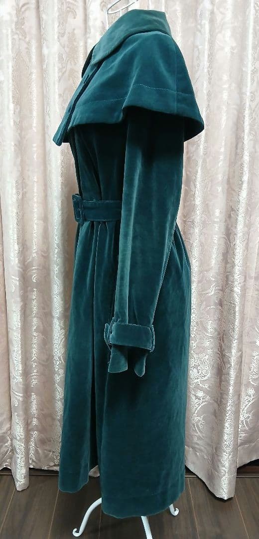 【ヴィンテージ】◆◇Jane Marple◇◆別珍ケープ付きロングコート