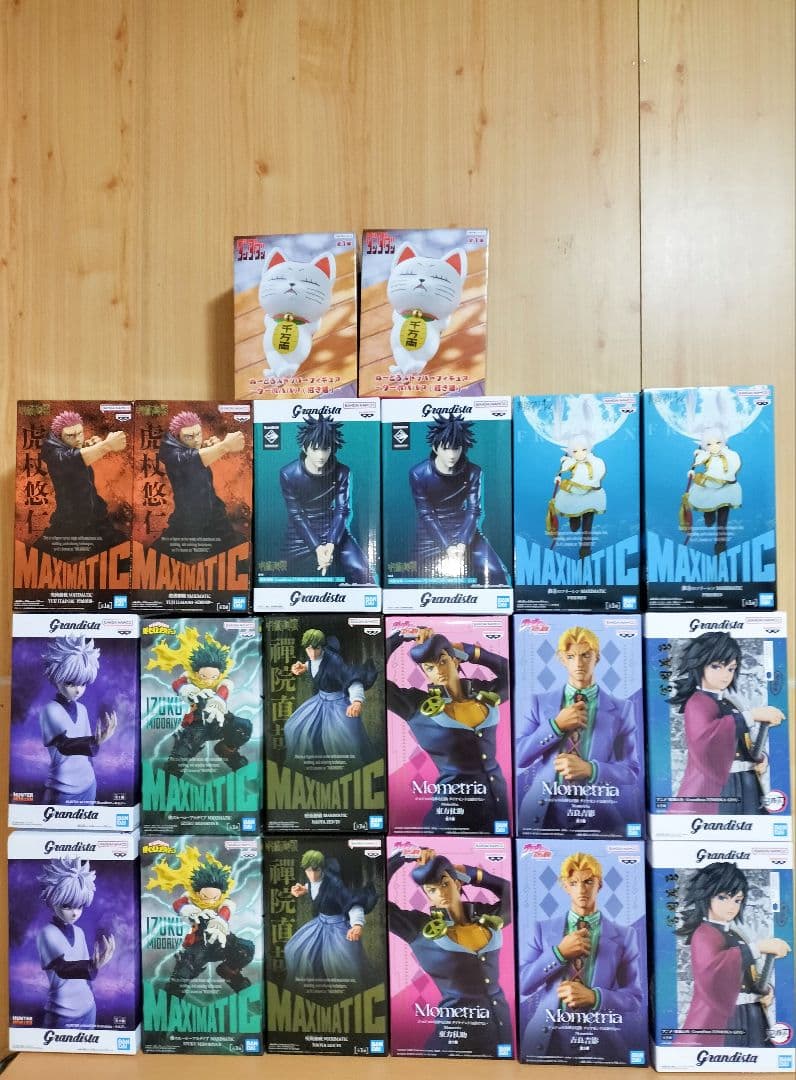 最新プライズフィギュア　フリーレン　ジョジョ　鬼滅の刃　呪術廻戦　キルア　緑谷