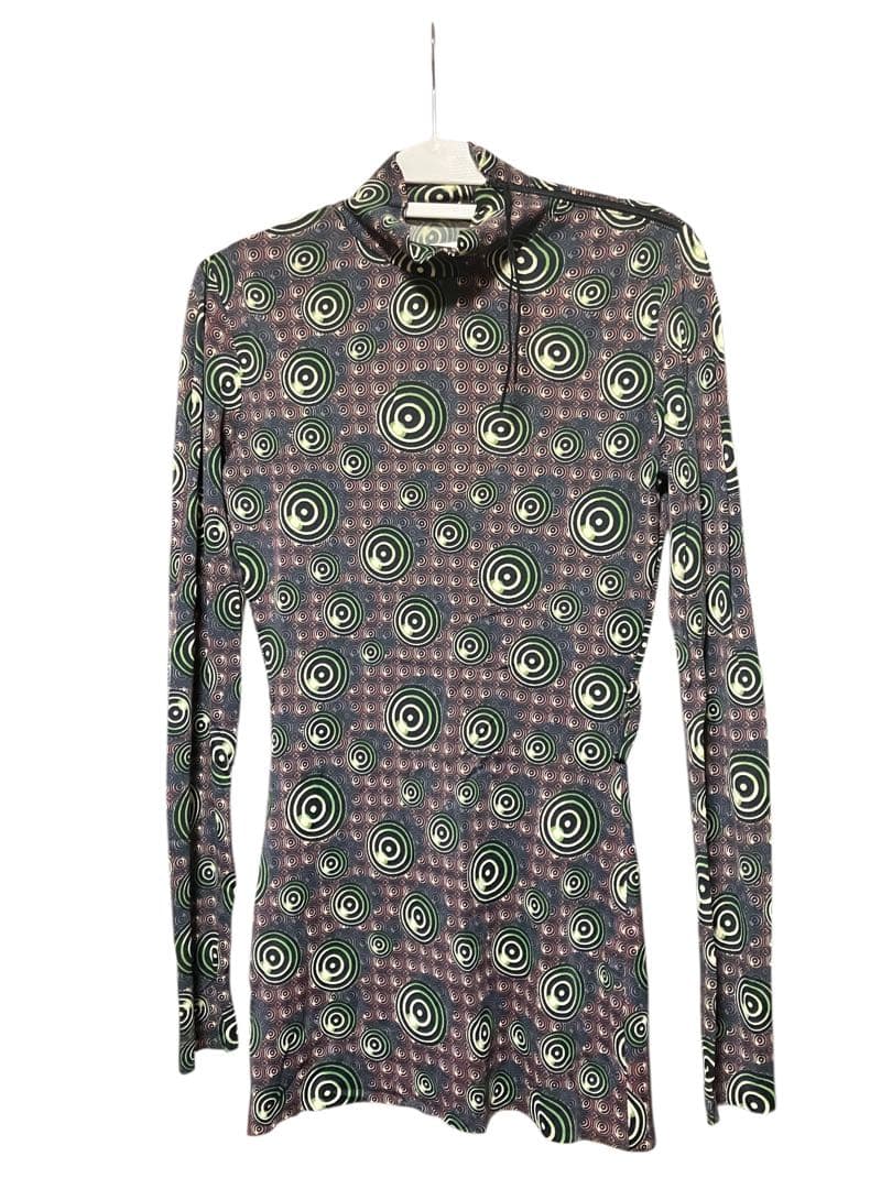 ゴルチエ　サイケデリック　カットソー　総柄　ロンT