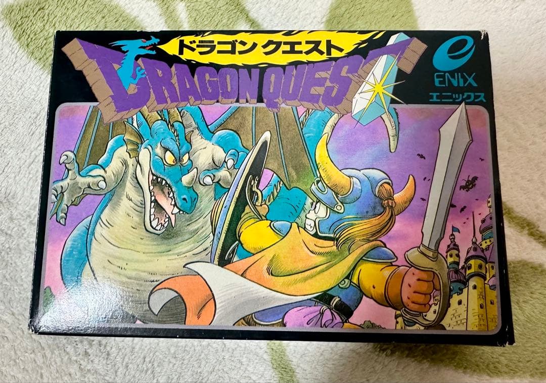 FC 初代　ドラゴンクエスト 箱説付き　エニックス ファミコン　ドラクエ