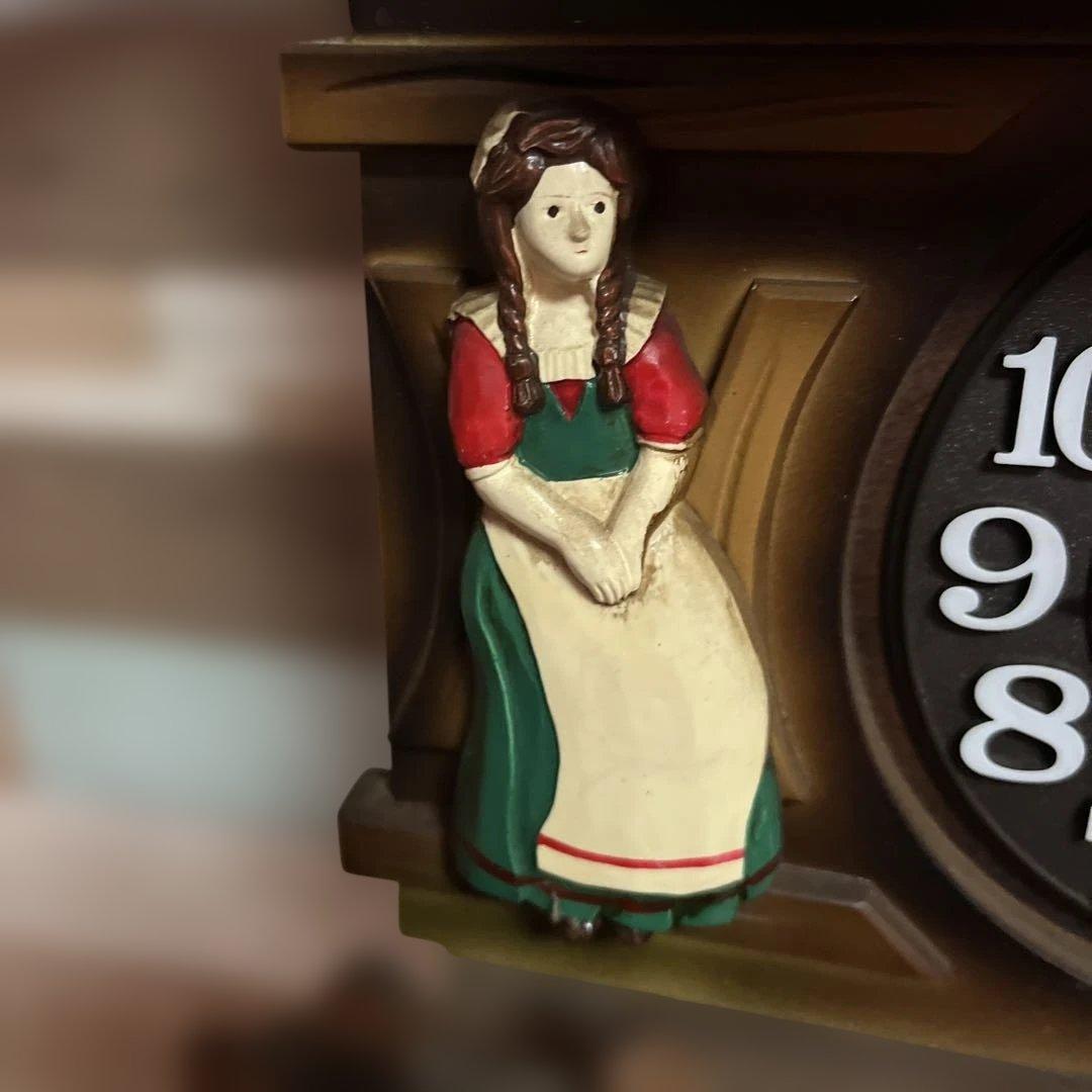 希少品　CITIZEN 4MJ663 鳩時計 掛け時計 花のワルツ