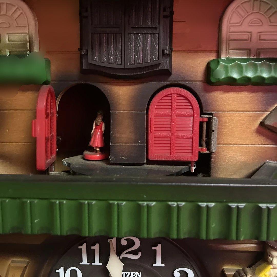 希少品　CITIZEN 4MJ663 鳩時計 掛け時計 花のワルツ