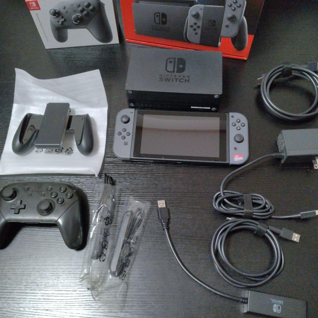 ニンテンドースイッチ + 付属品もろもろセット