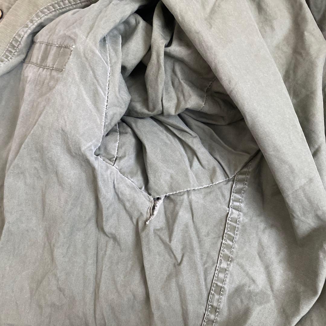 M-65 アルミジップ　S-R U.S. ARMY ミリタリージャケット レア