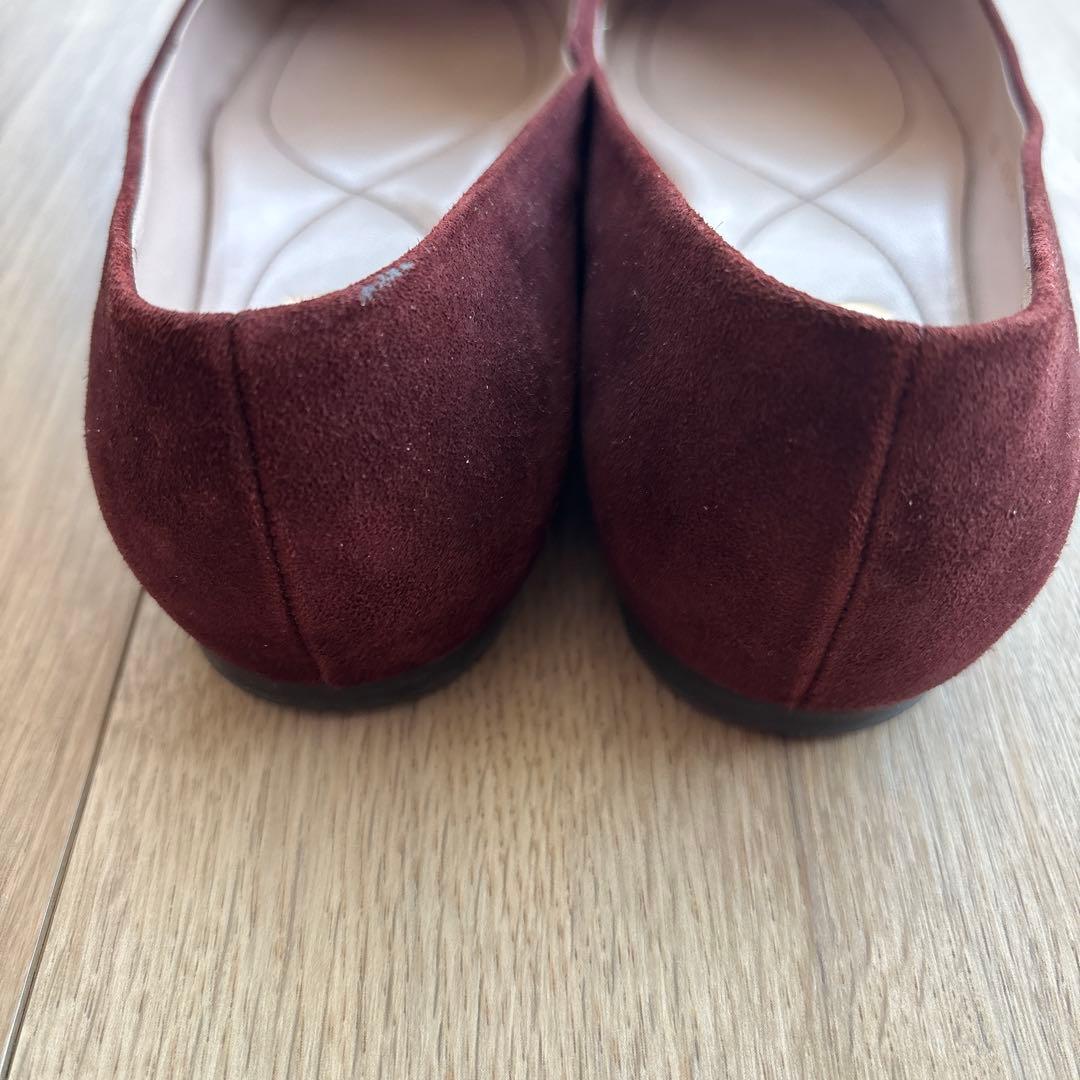 【美品】フェラガモ ヴァリナ ヴァラリボン フラットパンプス　24cm