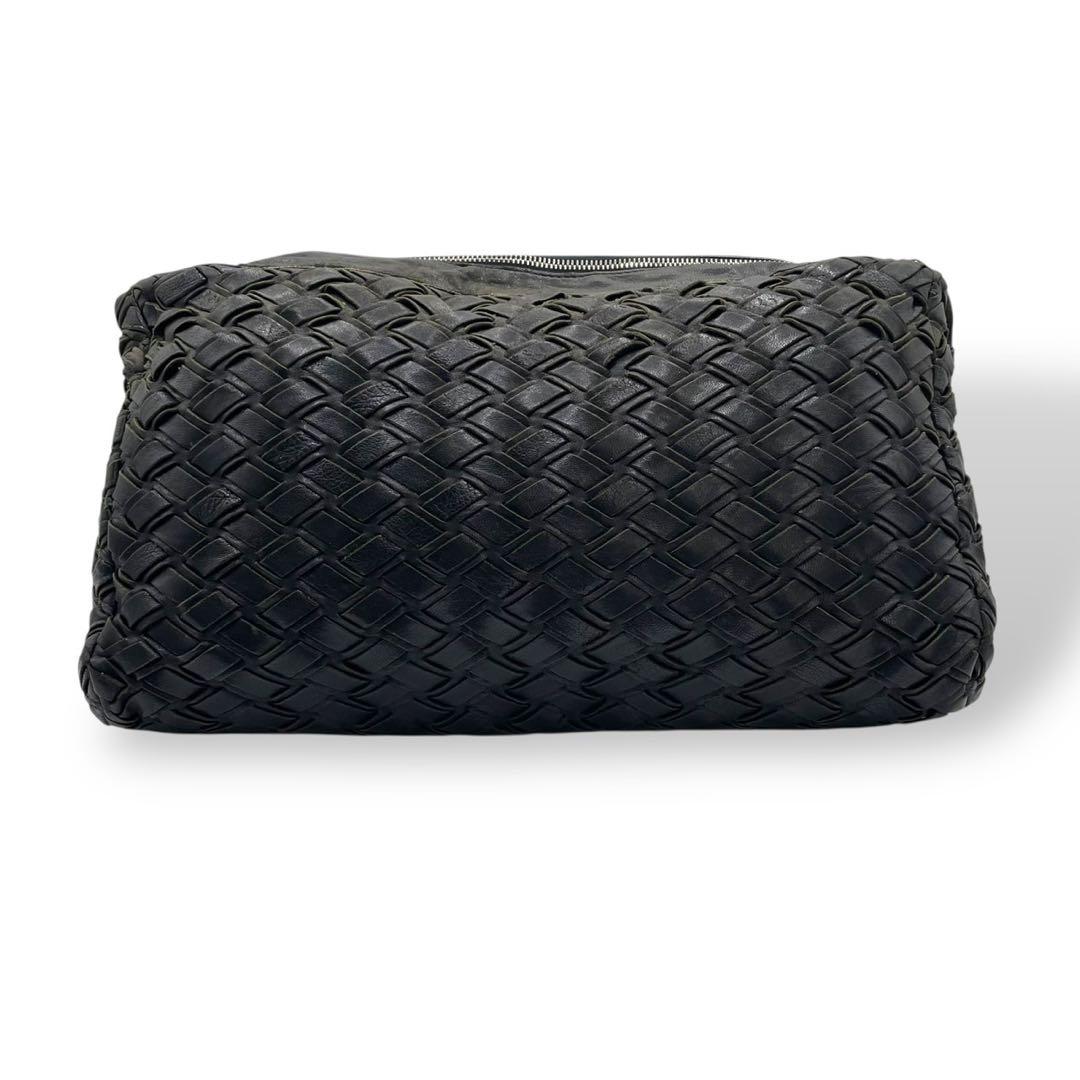 00s archive MIUMIU 希少　クラッチバッグ　イントレ　レザー　黒