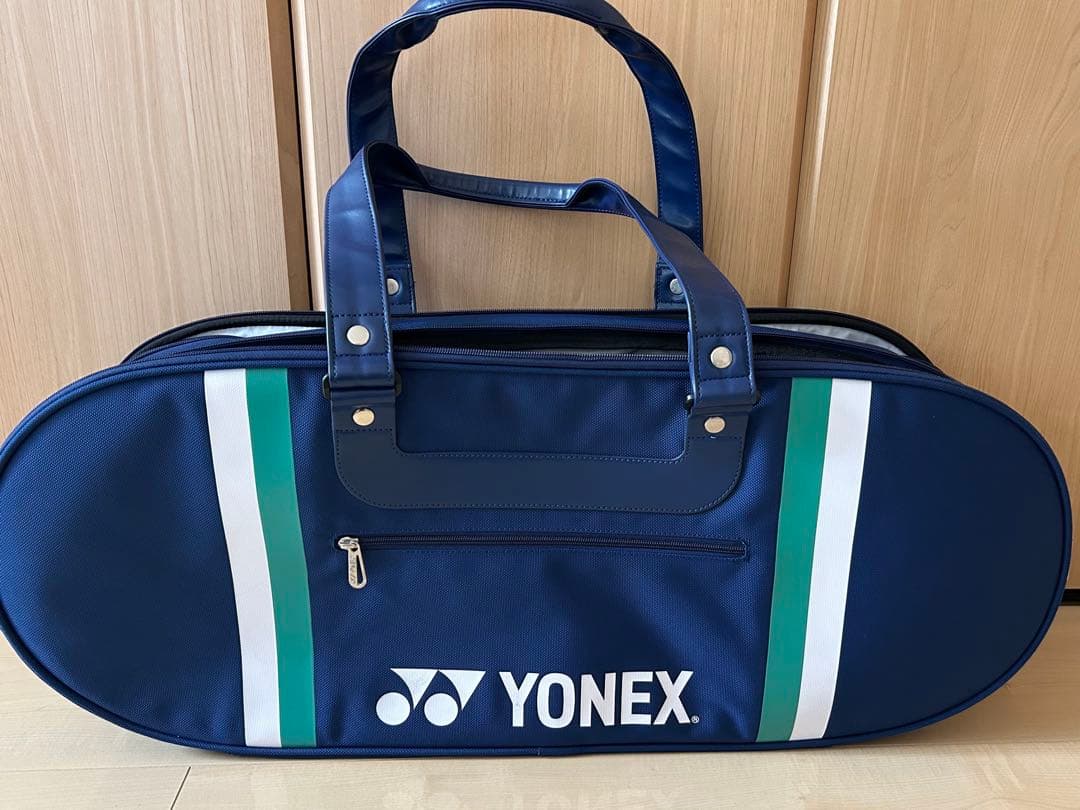 ヨネックス ラケットバッグ 75周年モデル ネイビー 美品