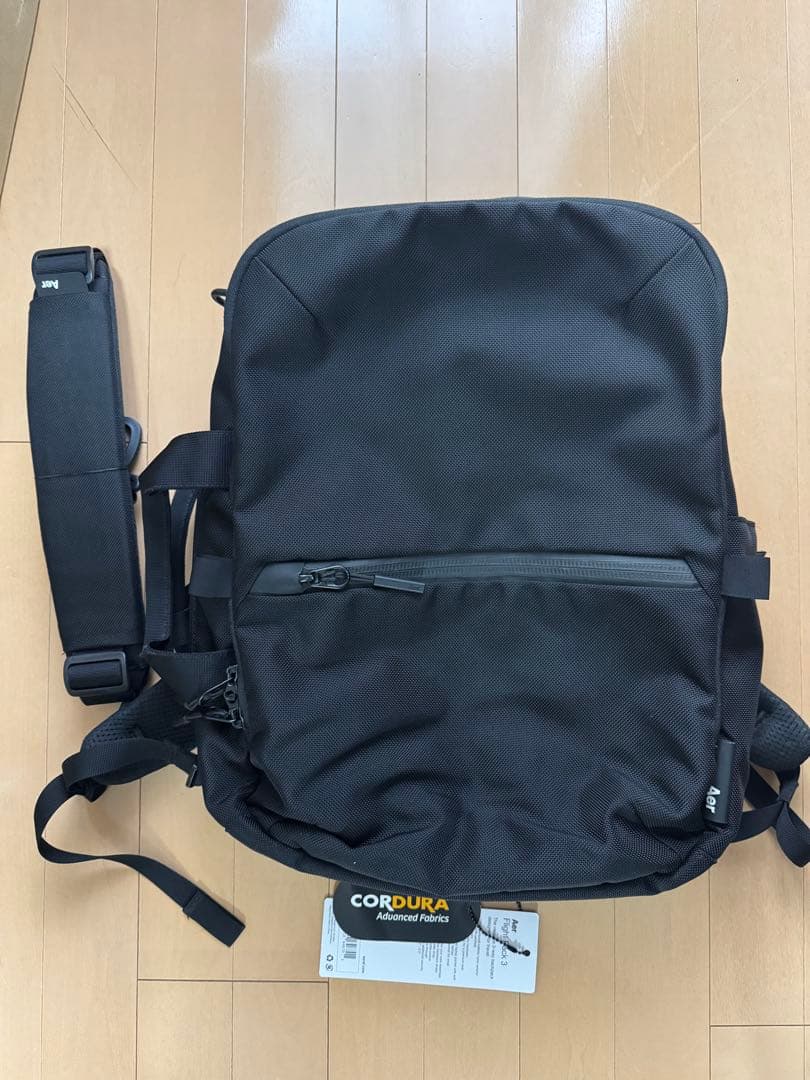 Aer FLIGHT PACK 3 バックパック 3WAY ブラック（エアー）