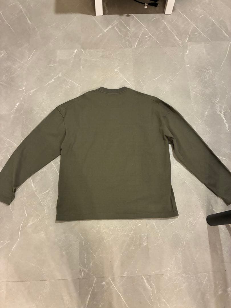 JIL SANDER 長袖カットソー XS オリーブグリーン