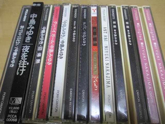 中島みゆきワールド　9ＣＤセット+単行本3冊