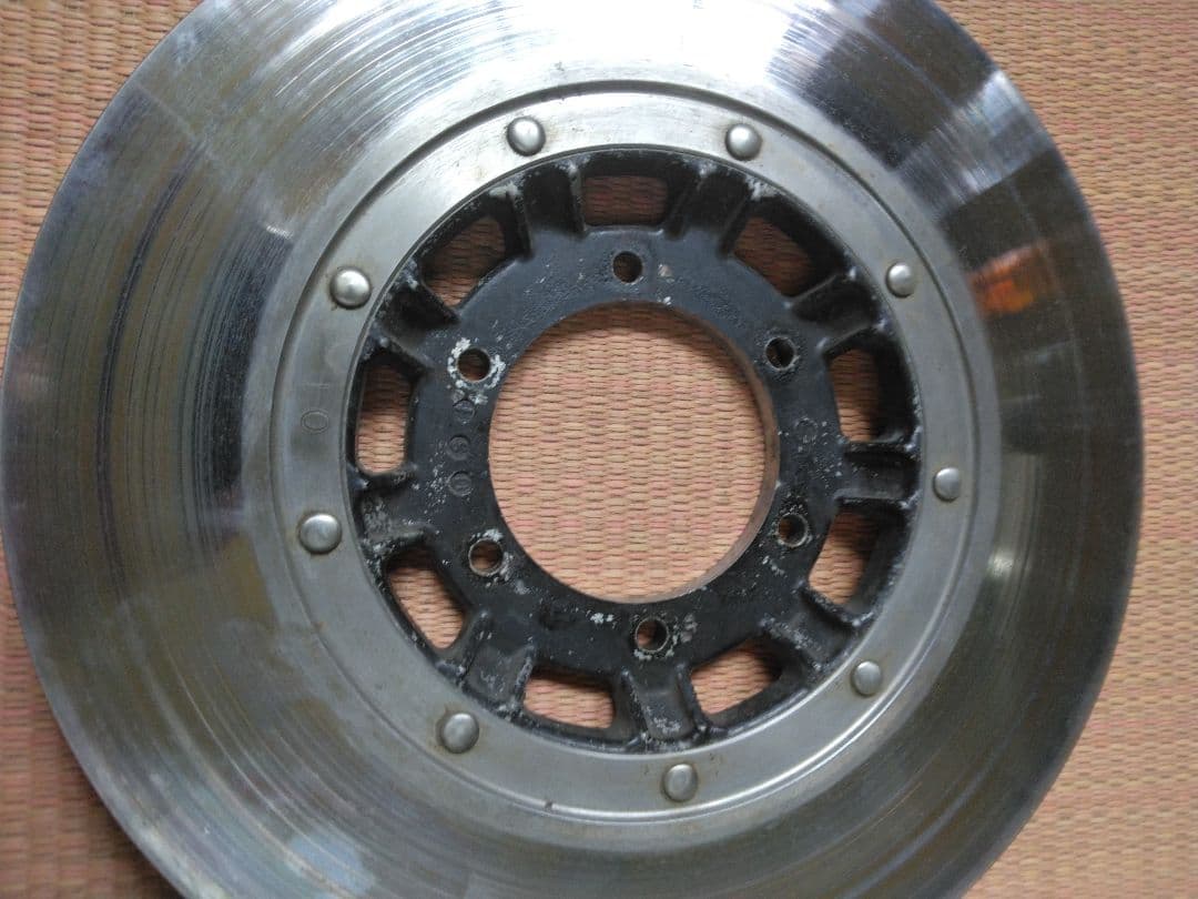 Z1Z2右側 純正ブレーキキャリパー、 ディスク