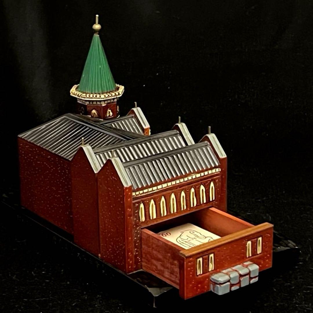 [希少！]慶應義塾大学　オルゴール　卒業記念 置物　1960年