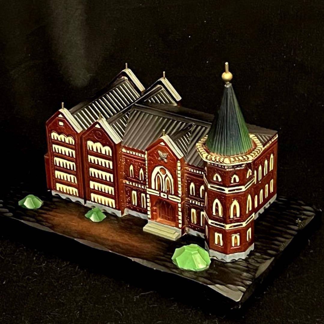 [希少！]慶應義塾大学　オルゴール　卒業記念 置物　1960年