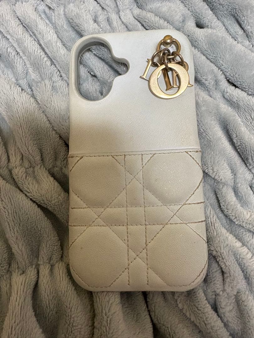 Christian Dior iPhone15ケース 水色