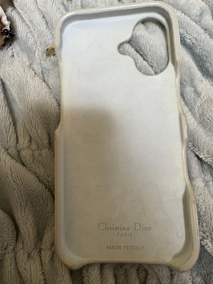 Christian Dior iPhone15ケース 水色