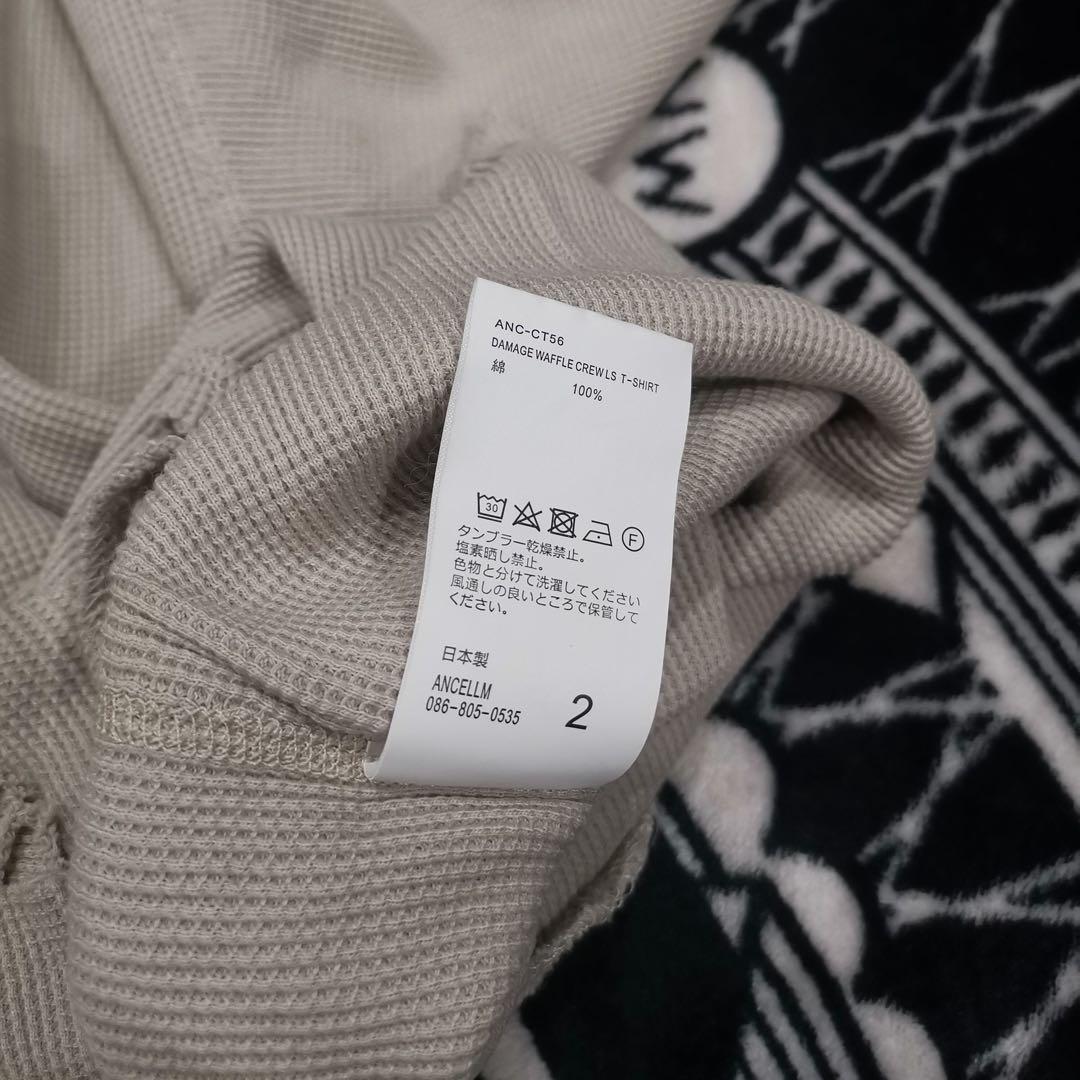 ANCELLM アンセルム カットソー Tシャツ ２