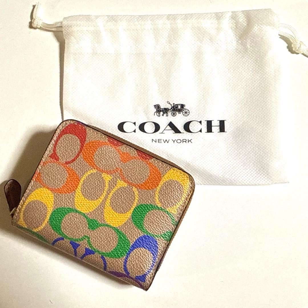 COACH 2つ折り財布　& スマホリング