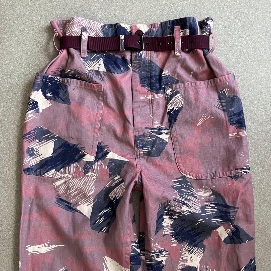 新品✨近年 イザベル マラン エトワール 花柄 パンツ RINNY ベルト付き