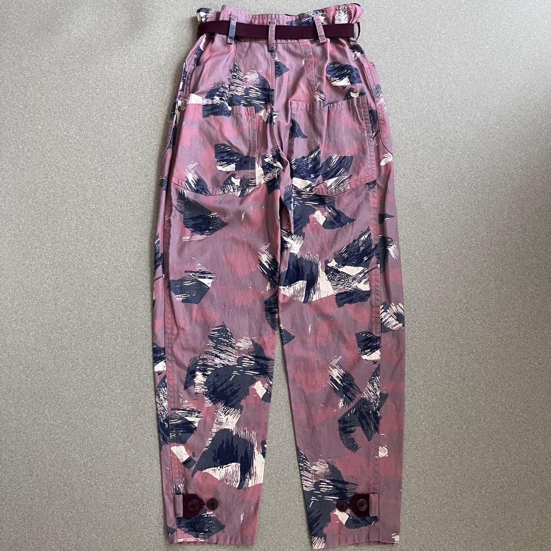 新品✨近年 イザベル マラン エトワール 花柄 パンツ RINNY ベルト付き