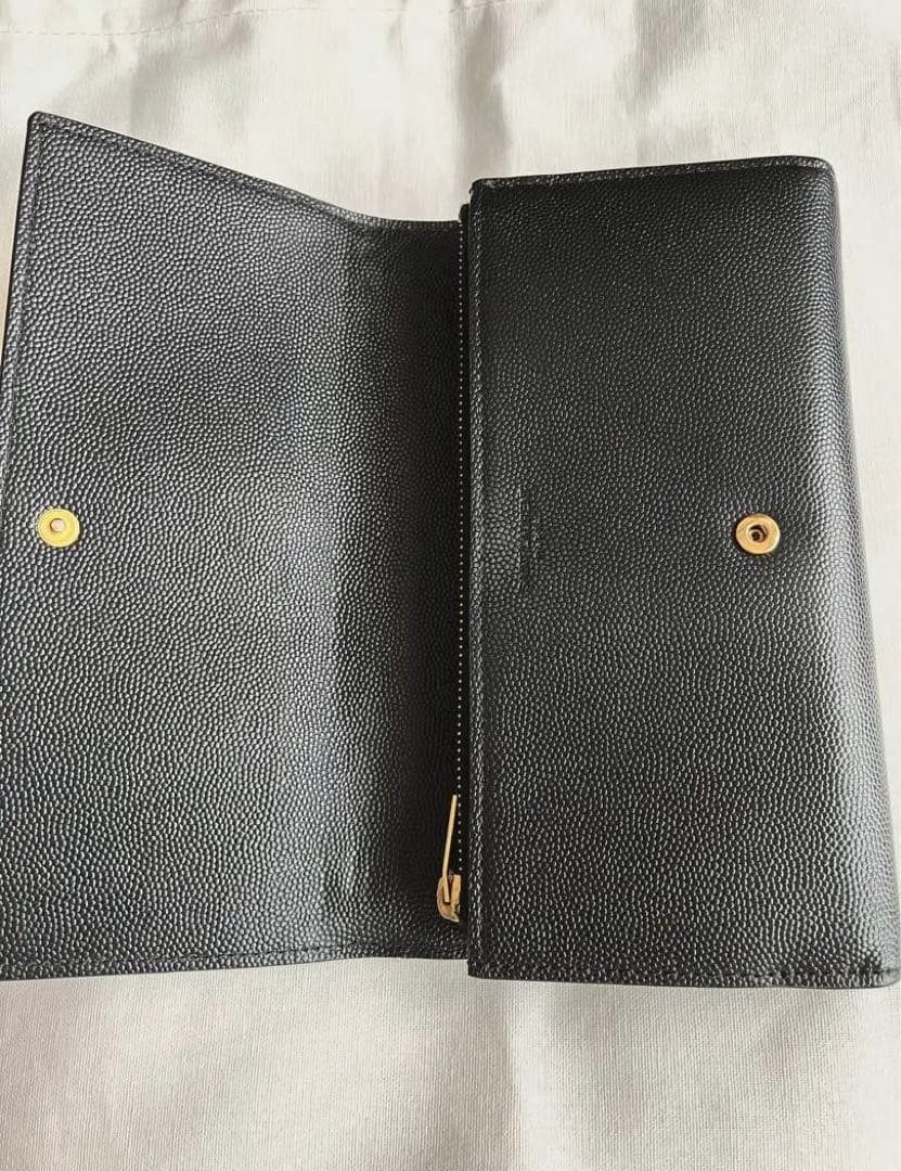 【美品/箱付き】サンローラン　長財布　SaintLaurent イブサンローラン