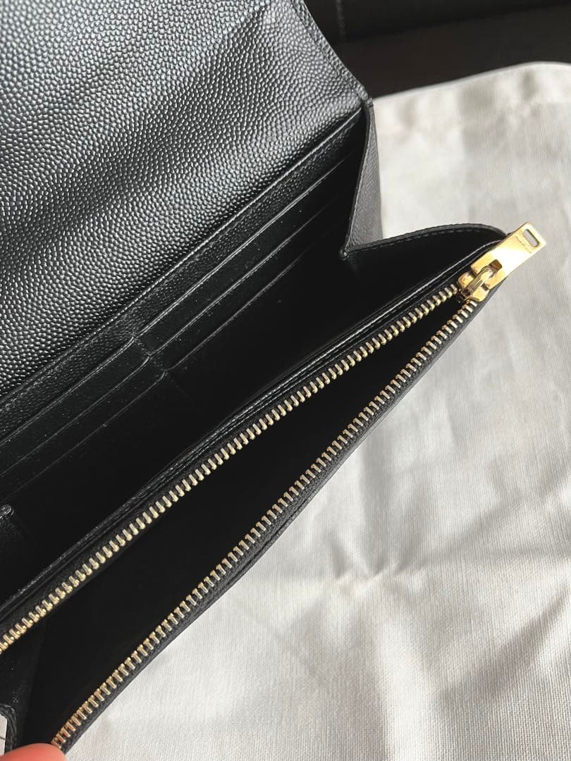 【美品/箱付き】サンローラン　長財布　SaintLaurent イブサンローラン