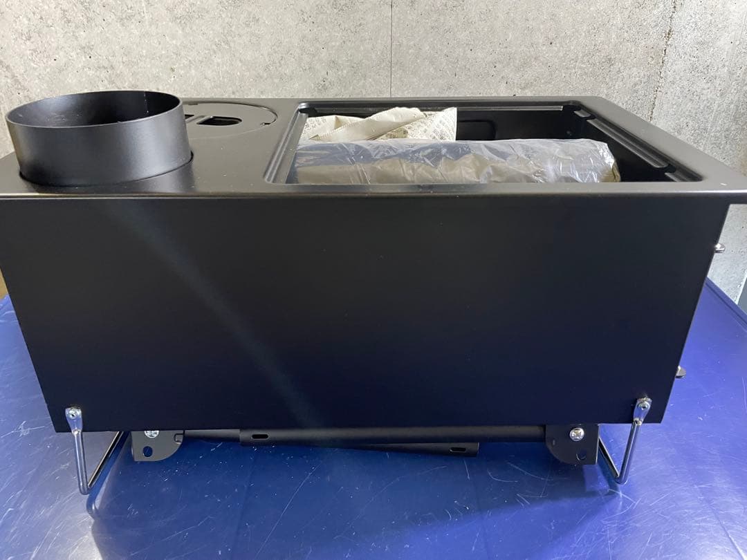 CAPTAIN STAG KaMaDo 薪ストーブ　（温度計付き）