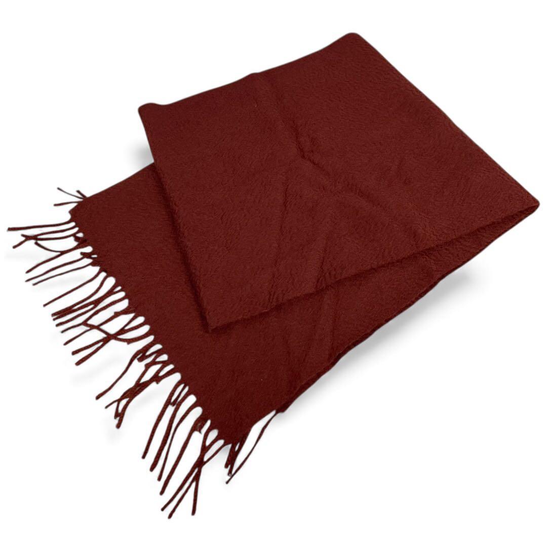 CHANEL マフラー　カシミヤ100% ブラウン系　シャネル