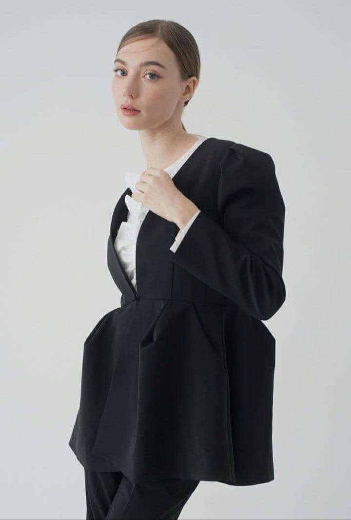 【maison de dolce.】美品 フルールジャケットblack