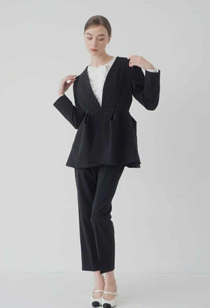 【maison de dolce.】美品 フルールジャケットblack