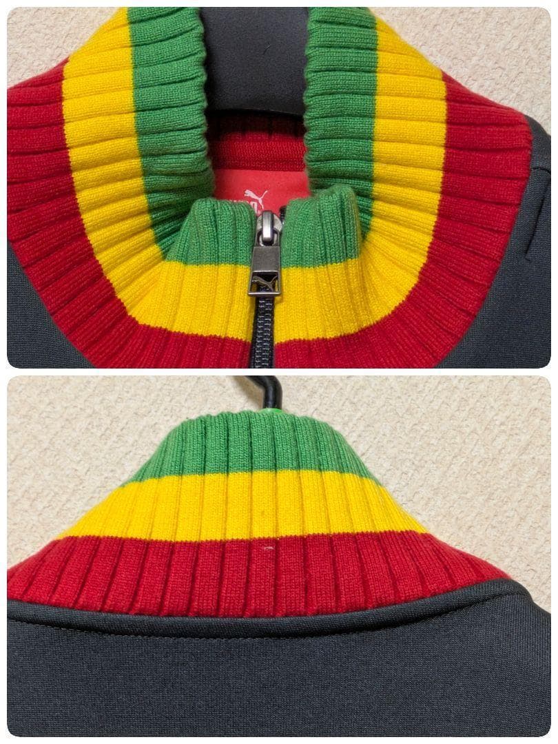 激レア　プーマ　ジャマイカ　ジップアップ トラックジャケット Lサイズ