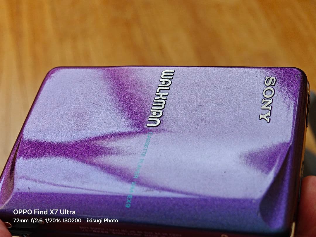 カセットウォークマン　WALKMAN　WM-EX9