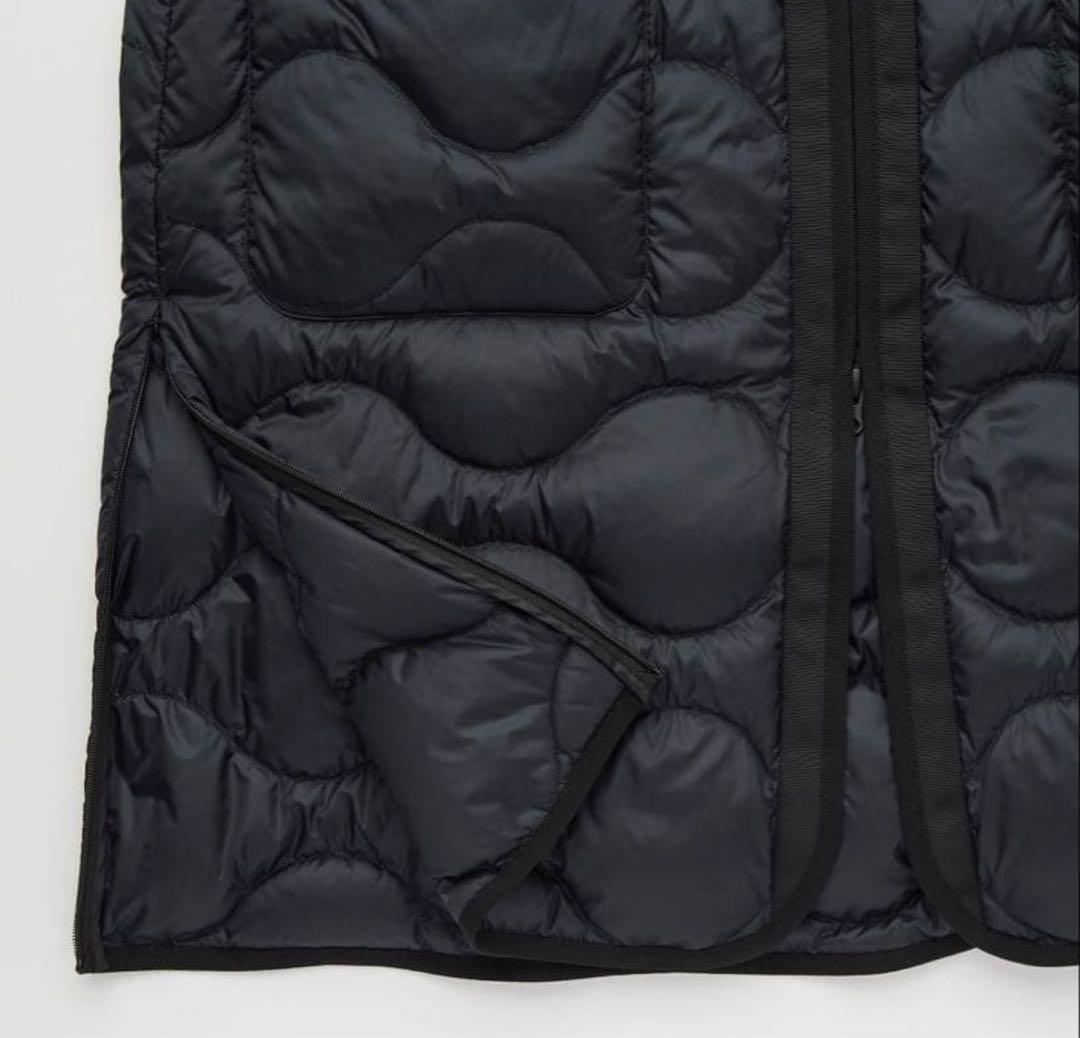 新品未使用　ユニクロ　セオリー　ウルトラライトダウン　ロングベスト　ジレ　撥水