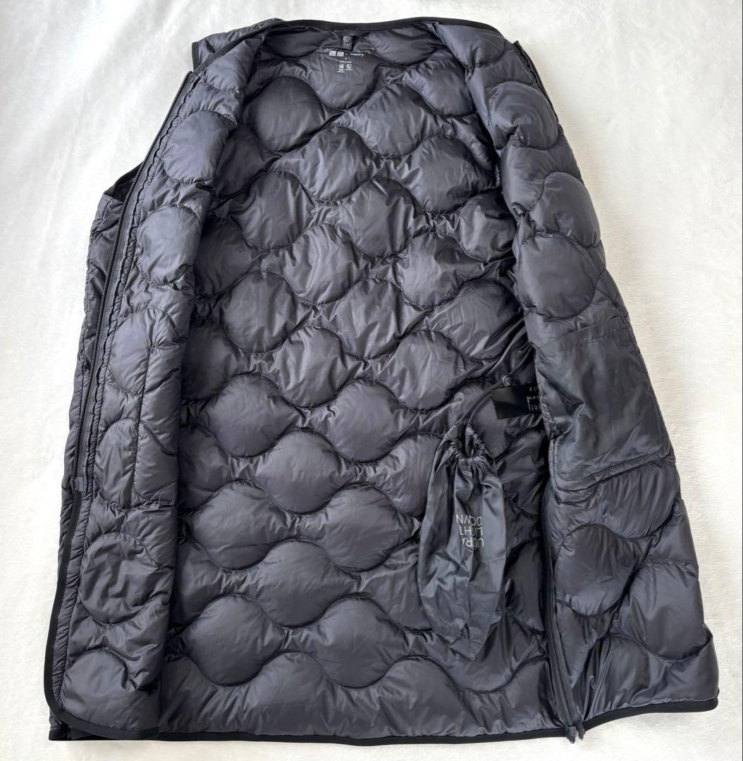 新品未使用　ユニクロ　セオリー　ウルトラライトダウン　ロングベスト　ジレ　撥水