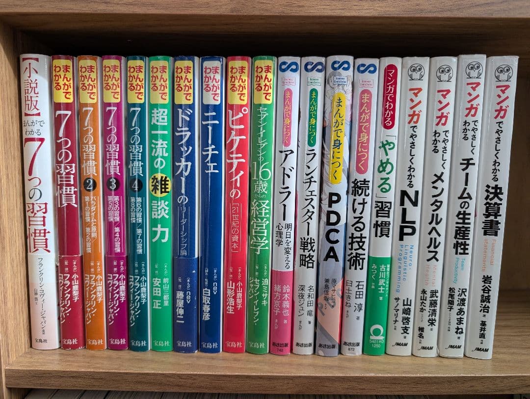 まんがでわかるシリーズ他自己啓発にお薦めの34冊