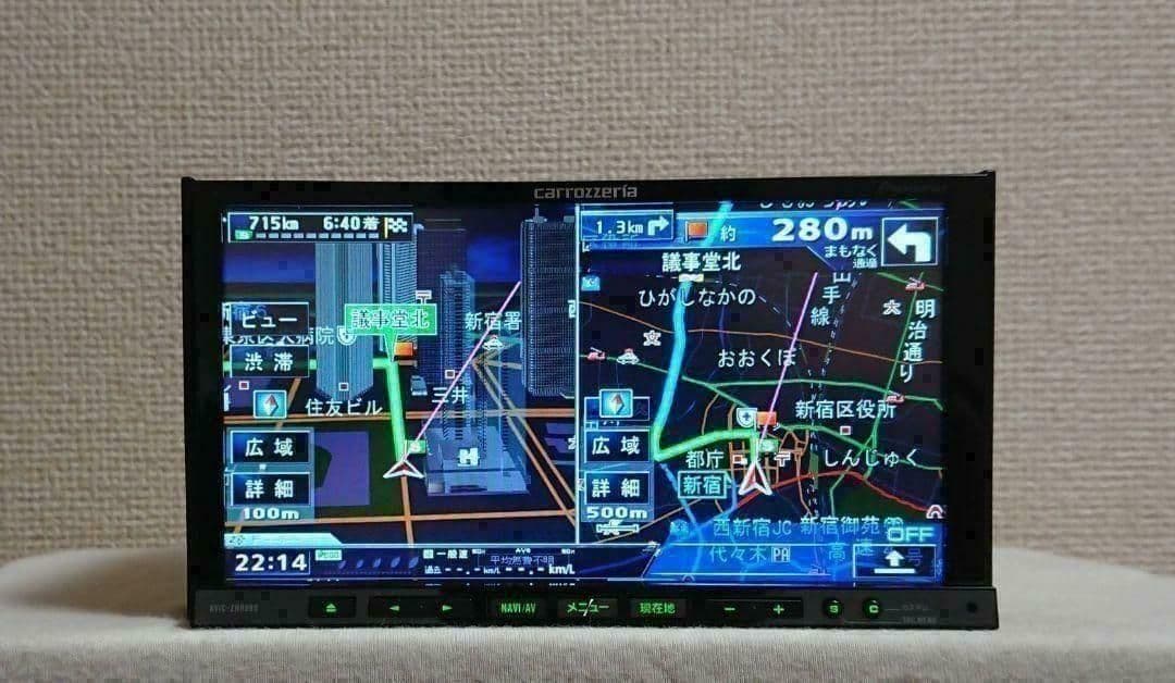 【新品タッチパネル】サイバーナビ AVIC-ZH9900 カロッツェリア 完動品