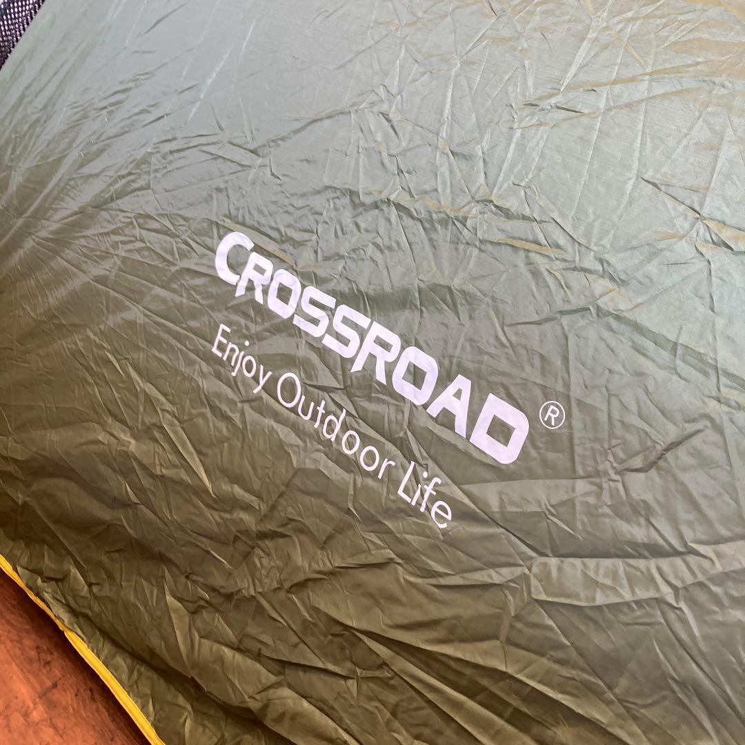 CROSSROAD クロスロード ワンタッチテント キャンプテント 2.3人用