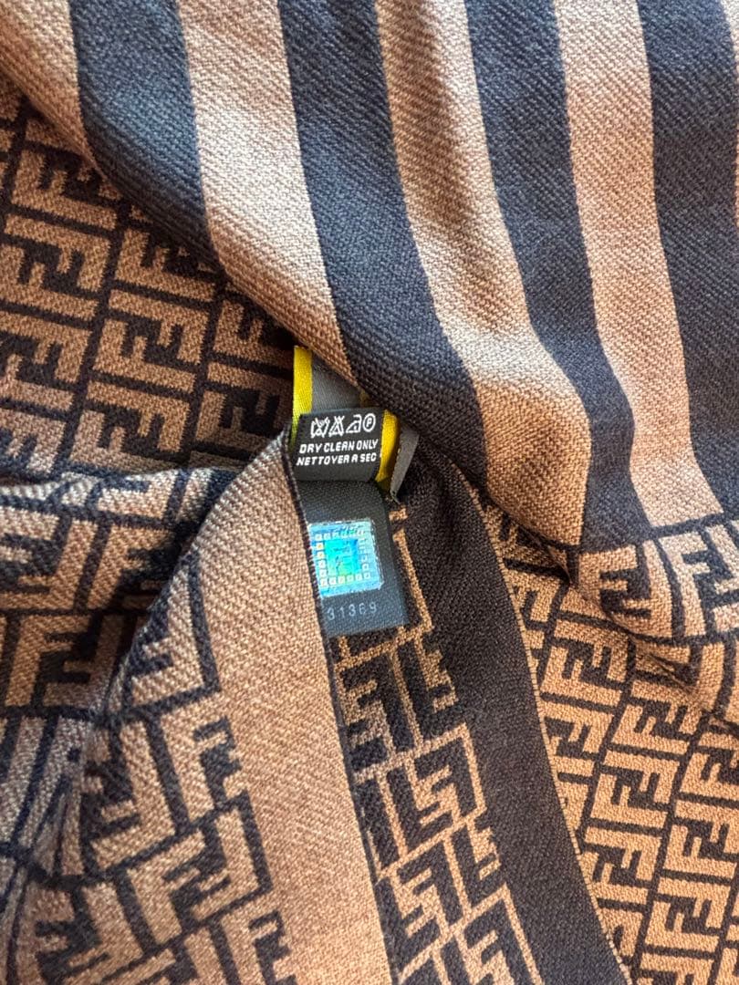 FENDI/フェンディ ＊ マフラー ＊ ズッカ柄 ＊ ストール