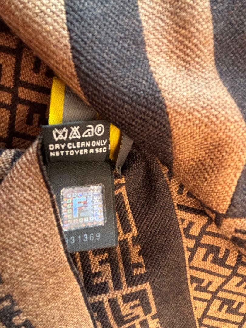 FENDI/フェンディ ＊ マフラー ＊ ズッカ柄 ＊ ストール