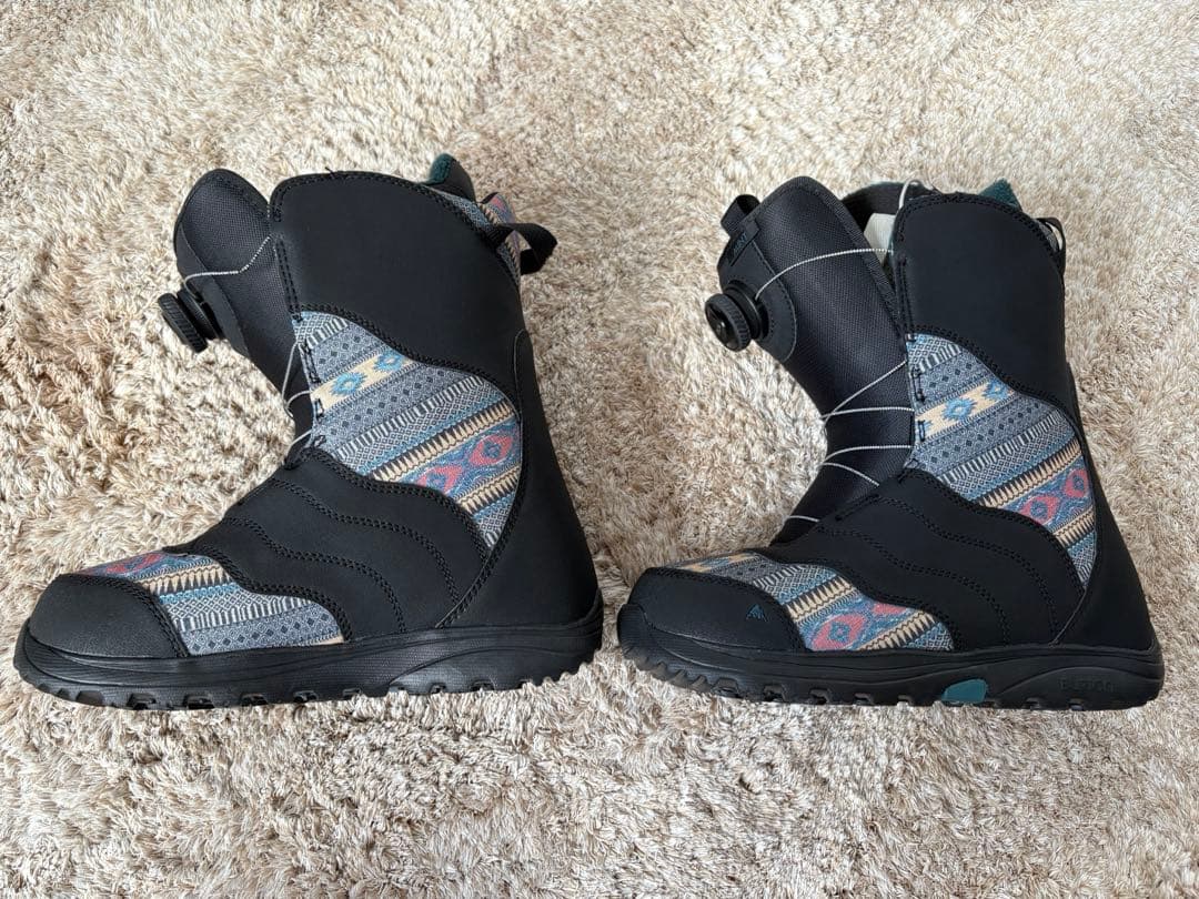 女性用スノーボードブーツ burton Mint Boa 24.5cm