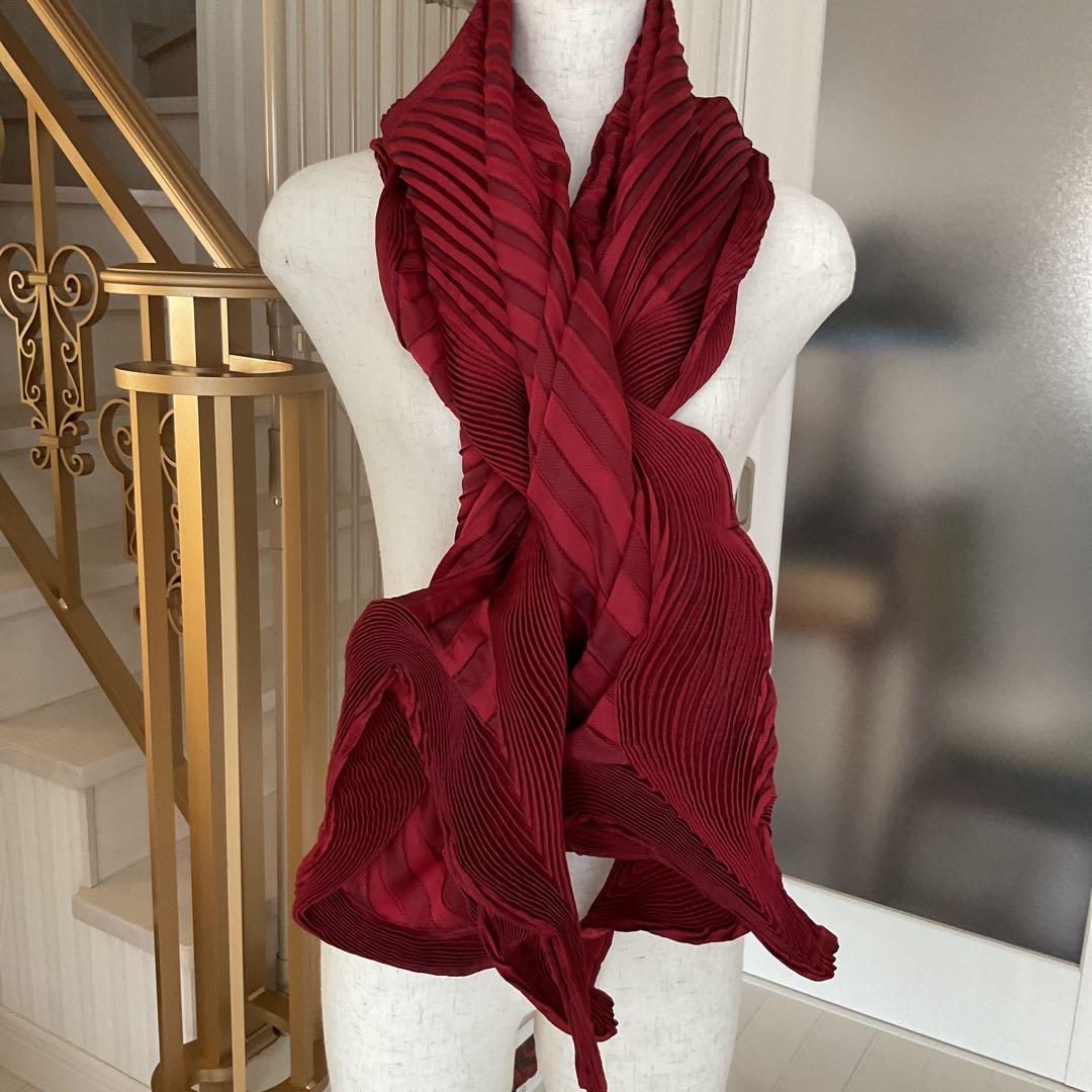 イッセイミヤケ　大判　ストール