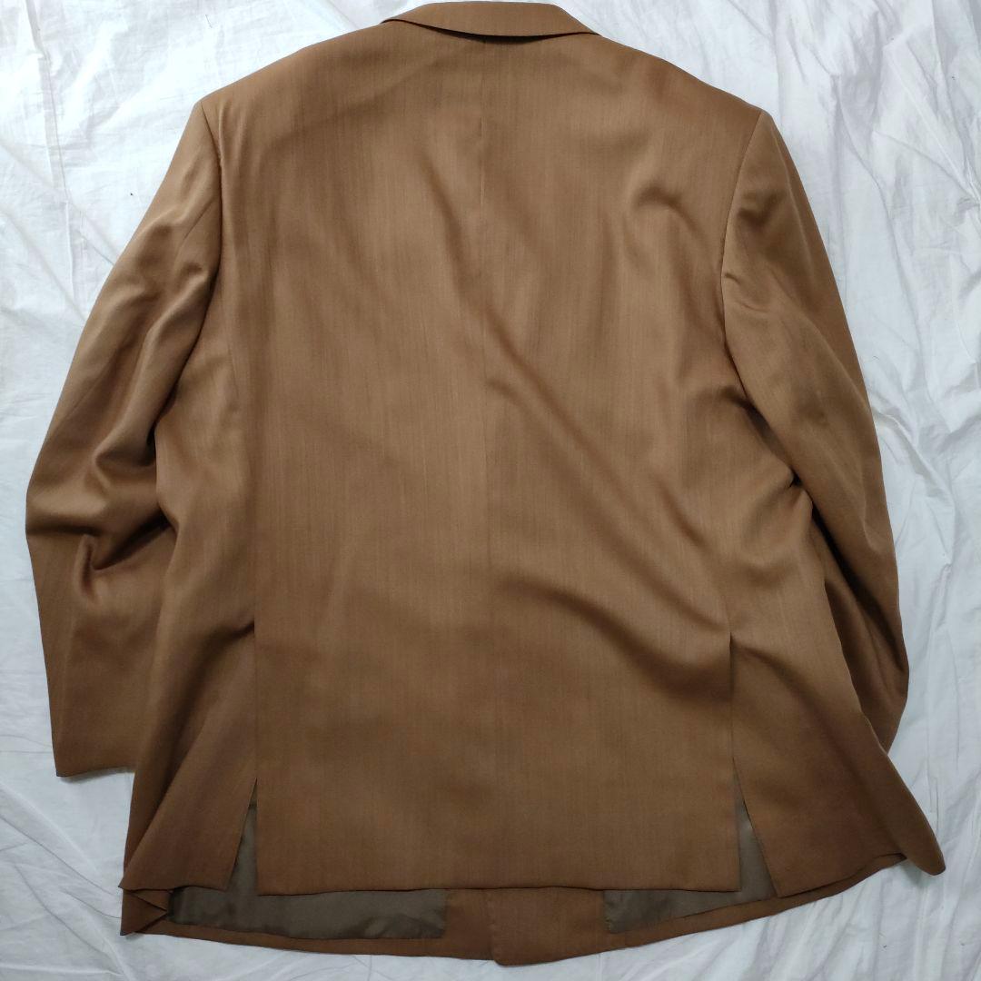 vintage ブラウン　ダブル　セットアップ　スーツ