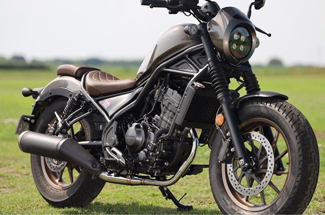 レブル250マフラー SP忠雄サイレンサー SP忠雄パワーボックス