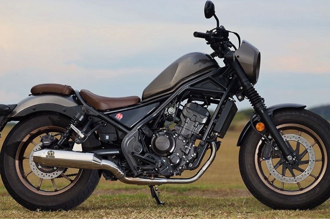 レブル250マフラー SP忠雄サイレンサー SP忠雄パワーボックス