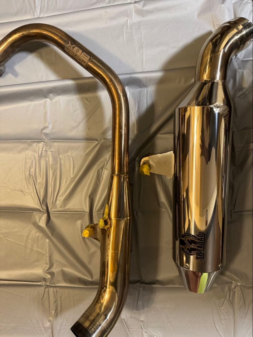 レブル250マフラー SP忠雄サイレンサー SP忠雄パワーボックス