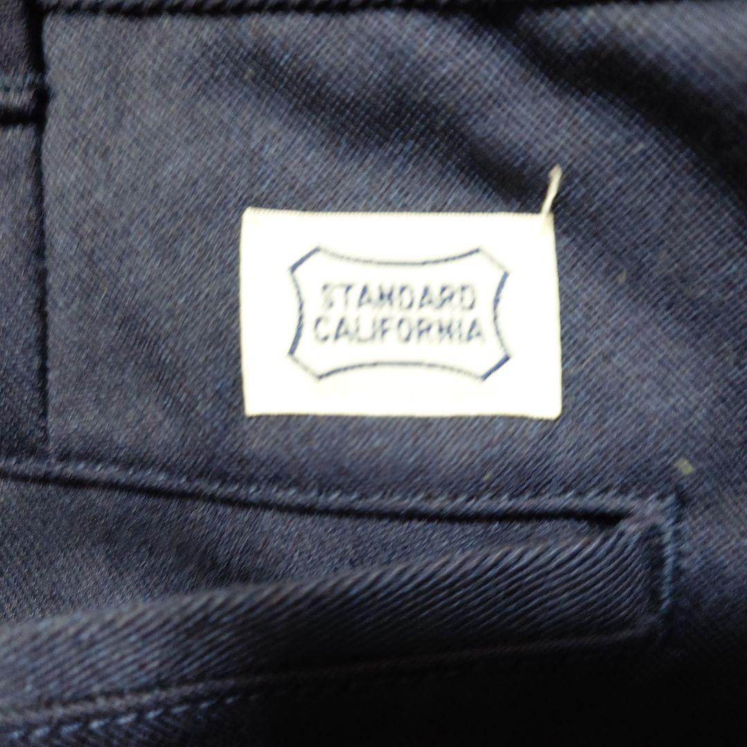 スタンダードカリフォルニア SDワークパンツ テーパード ネイビー W36