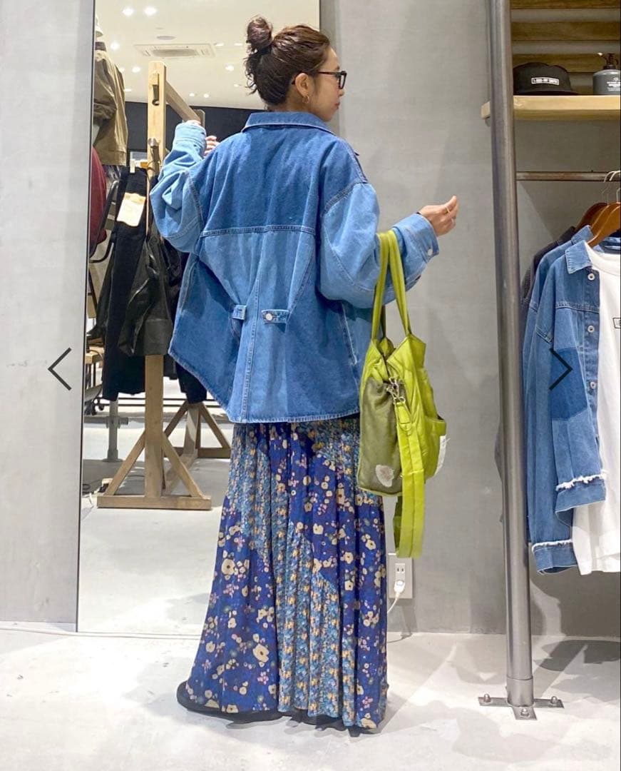 試着のみ　niko and... ハギッテデニムジャケット