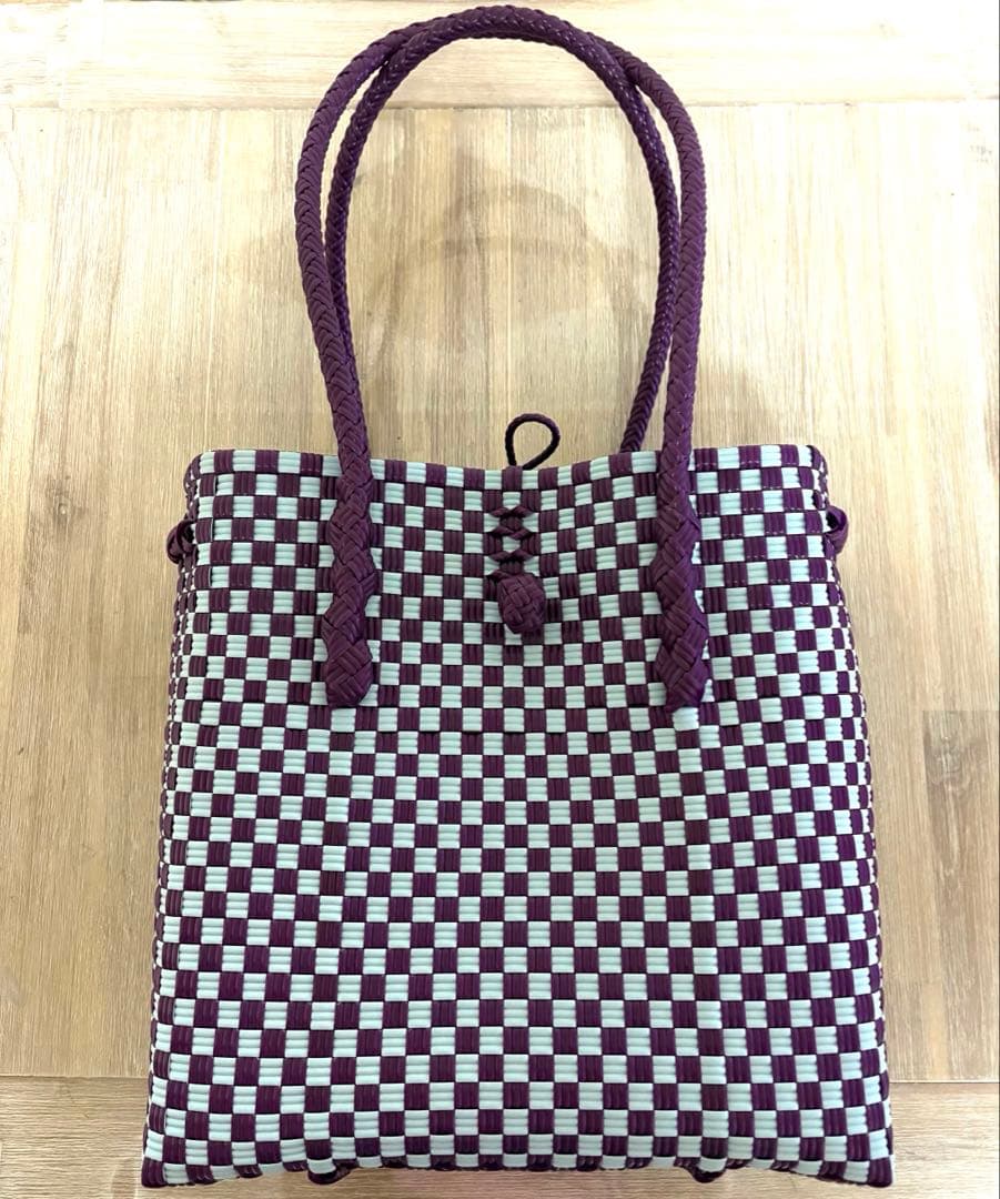 新品未使用★MEKEARISA★GUMMY BAG ・M・アジサイ